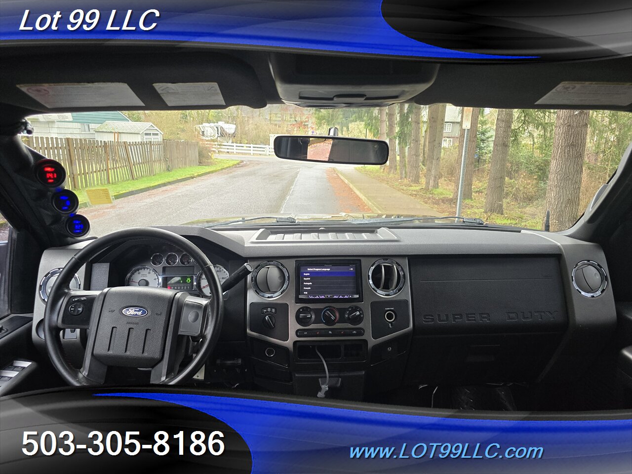 2008 Ford F-250 Lariat 4X4 Power stroke Leather LIFTED LONG BED 20   - Photo 2 - Milwaukie, OR 97267