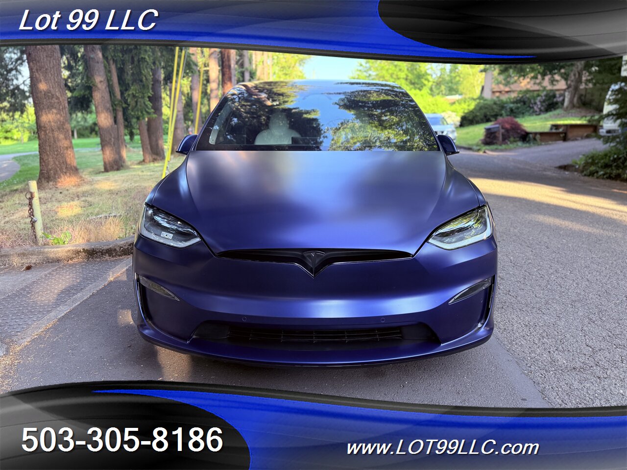 2022 Tesla Model X Plaid Full Matte PPF 1020hp AWD 1-Owner *Full Matte PPF* 6 Passenger Self Driving - Photo 3 - Milwaukie, OR 97267
