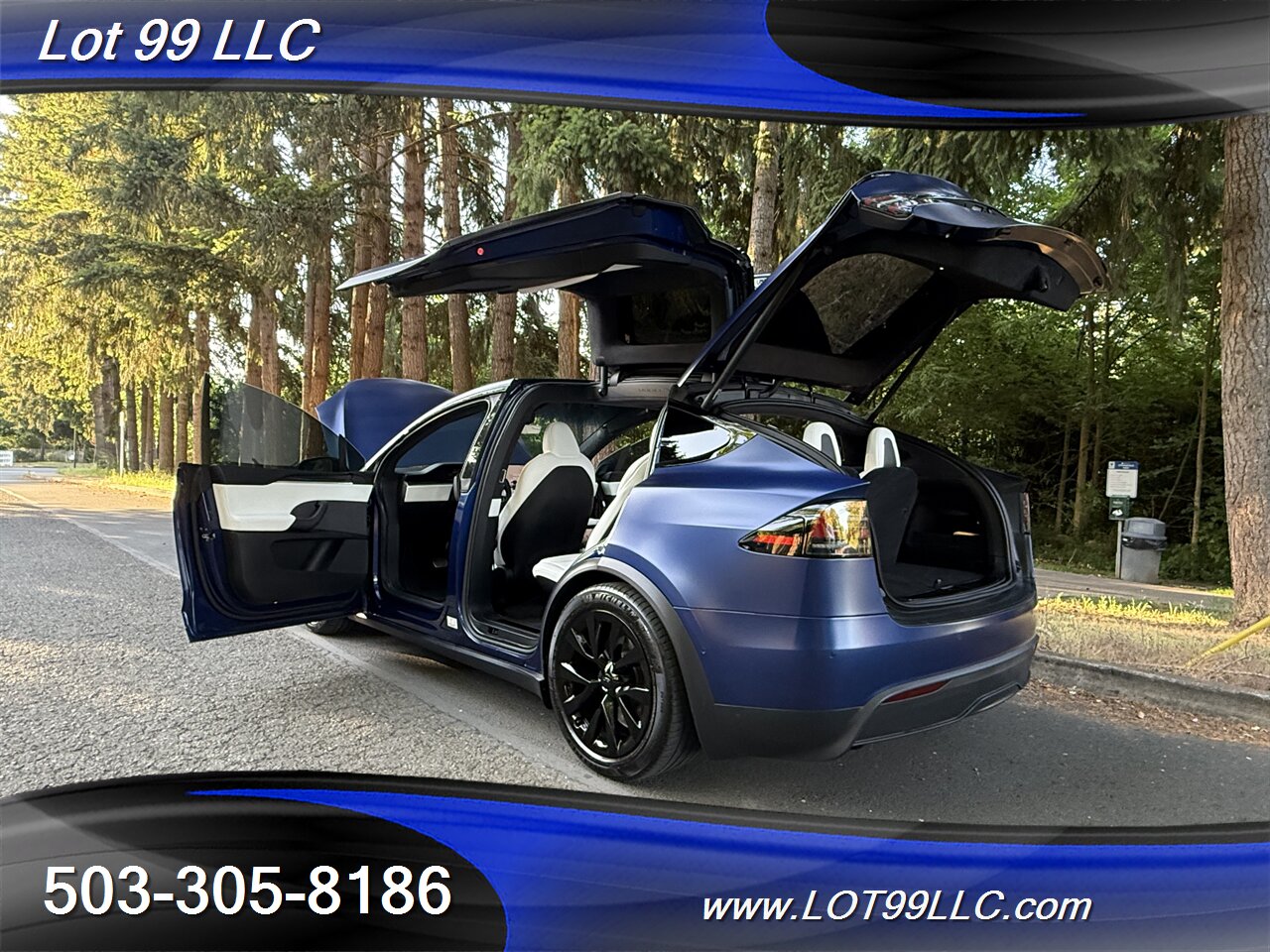 2022 Tesla Model X Plaid Full Matte PPF 1020hp AWD 1-Owner *Full Matte PPF* 6 Passenger Self Driving - Photo 51 - Milwaukie, OR 97267