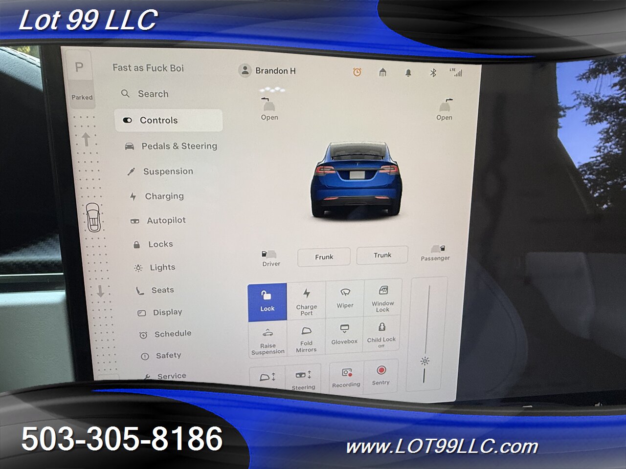 2022 Tesla Model X Plaid Full Matte PPF 1020hp AWD 1-Owner *Full Matte PPF* 6 Passenger Self Driving - Photo 34 - Milwaukie, OR 97267