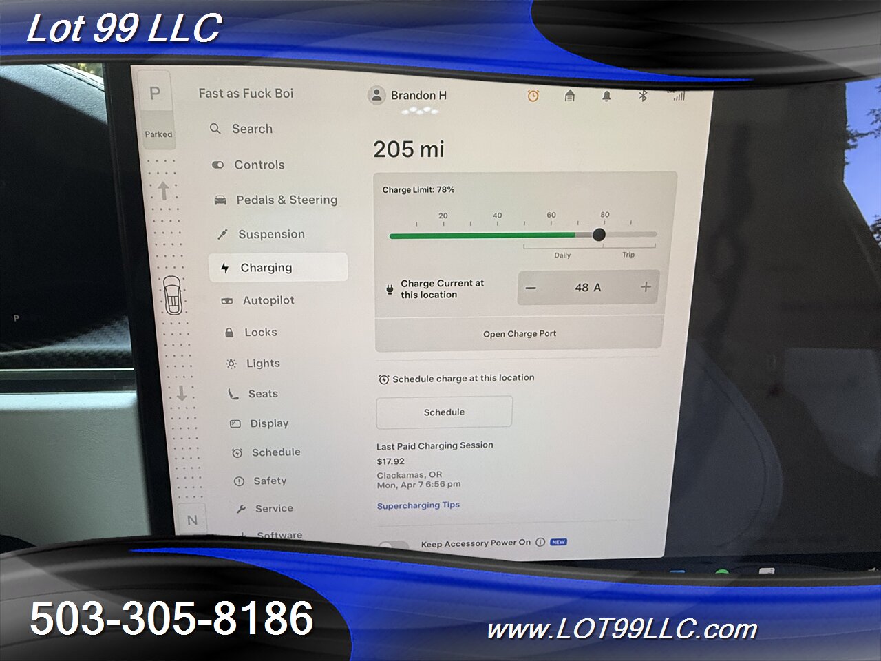 2022 Tesla Model X Plaid Full Matte PPF 1020hp AWD 1-Owner *Full Matte PPF* 6 Passenger Self Driving - Photo 35 - Milwaukie, OR 97267