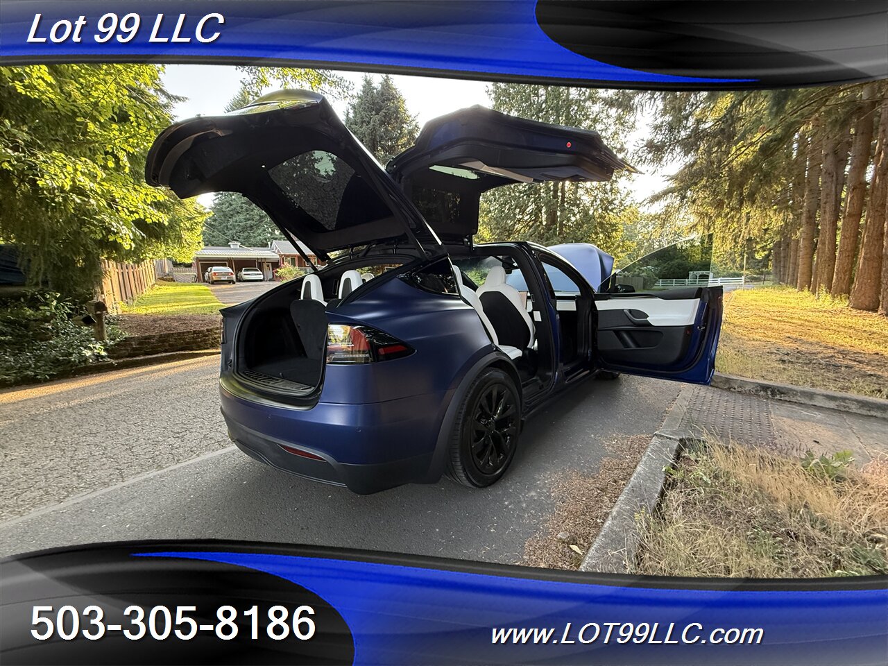2022 Tesla Model X Plaid Full Matte PPF 1020hp AWD 1-Owner *Full Matte PPF* 6 Passenger Self Driving - Photo 22 - Milwaukie, OR 97267