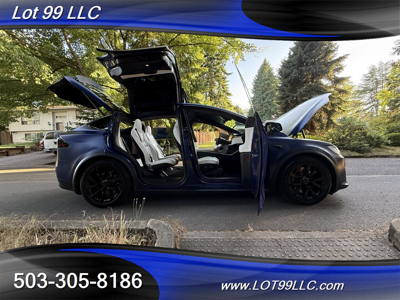 2022 Tesla Model X Plaid Full Matte PPF 1020hp AWD 1-Owner *Full Matte PPF* 6 Passenger Self Driving - Photo 23 - Milwaukie, OR 97267