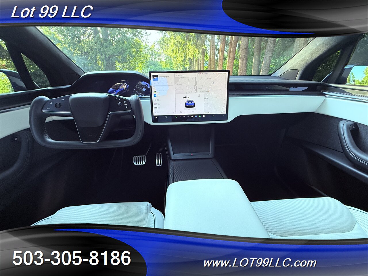 2022 Tesla Model X Plaid Full Matte PPF 1020hp AWD 1-Owner *Full Matte PPF* 6 Passenger Self Driving - Photo 9 - Milwaukie, OR 97267