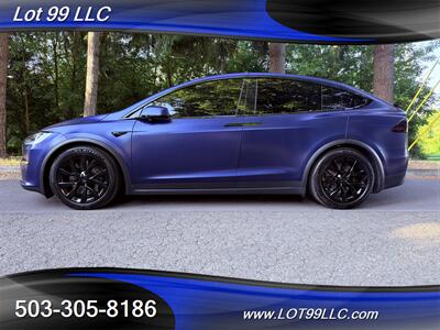 2022 Tesla Model X Plaid Full Matte PPF 1020hp AWD 1-Owner  *Full Matte PPF* 6 Passenger Self Driving SUV