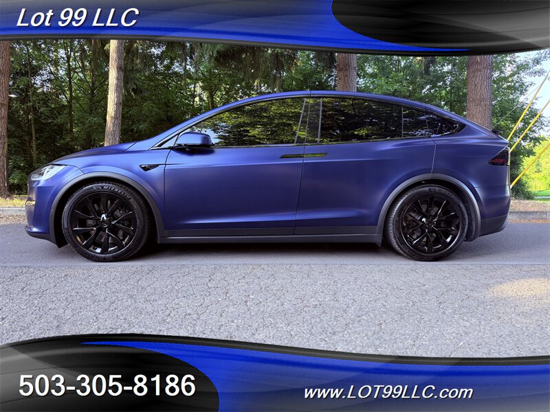 2022 Tesla Model X Plaid Full Matte PPF 1020hp AWD 1-Owner  *Full Matte PPF* 6 Passenger Self Driving