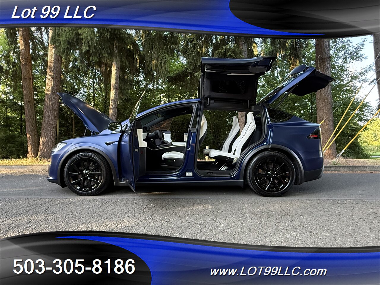 2022 Tesla Model X Plaid Full Matte PPF 1020hp AWD 1-Owner *Full Matte PPF* 6 Passenger Self Driving - Photo 59 - Milwaukie, OR 97267