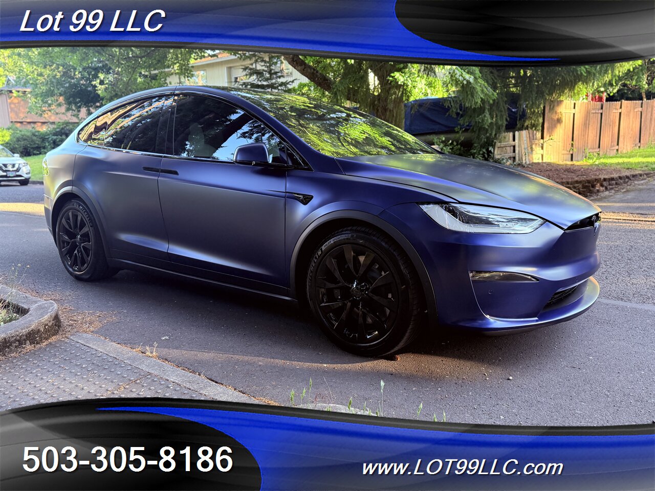 2022 Tesla Model X Plaid Full Matte PPF 1020hp AWD 1-Owner *Full Matte PPF* 6 Passenger Self Driving - Photo 4 - Milwaukie, OR 97267