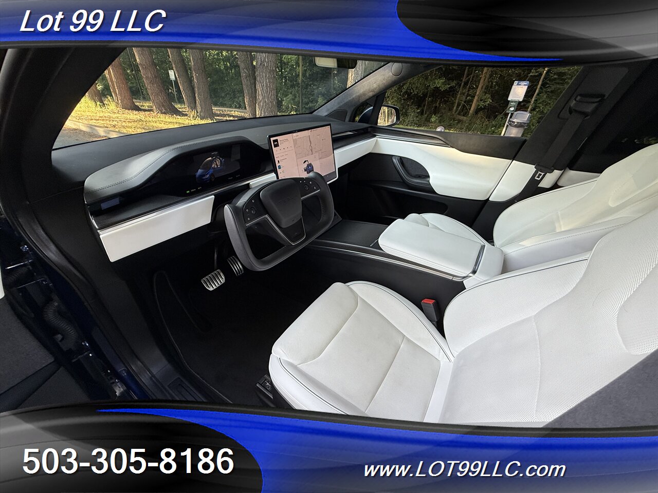 2022 Tesla Model X Plaid Full Matte PPF 1020hp AWD 1-Owner *Full Matte PPF* 6 Passenger Self Driving - Photo 26 - Milwaukie, OR 97267