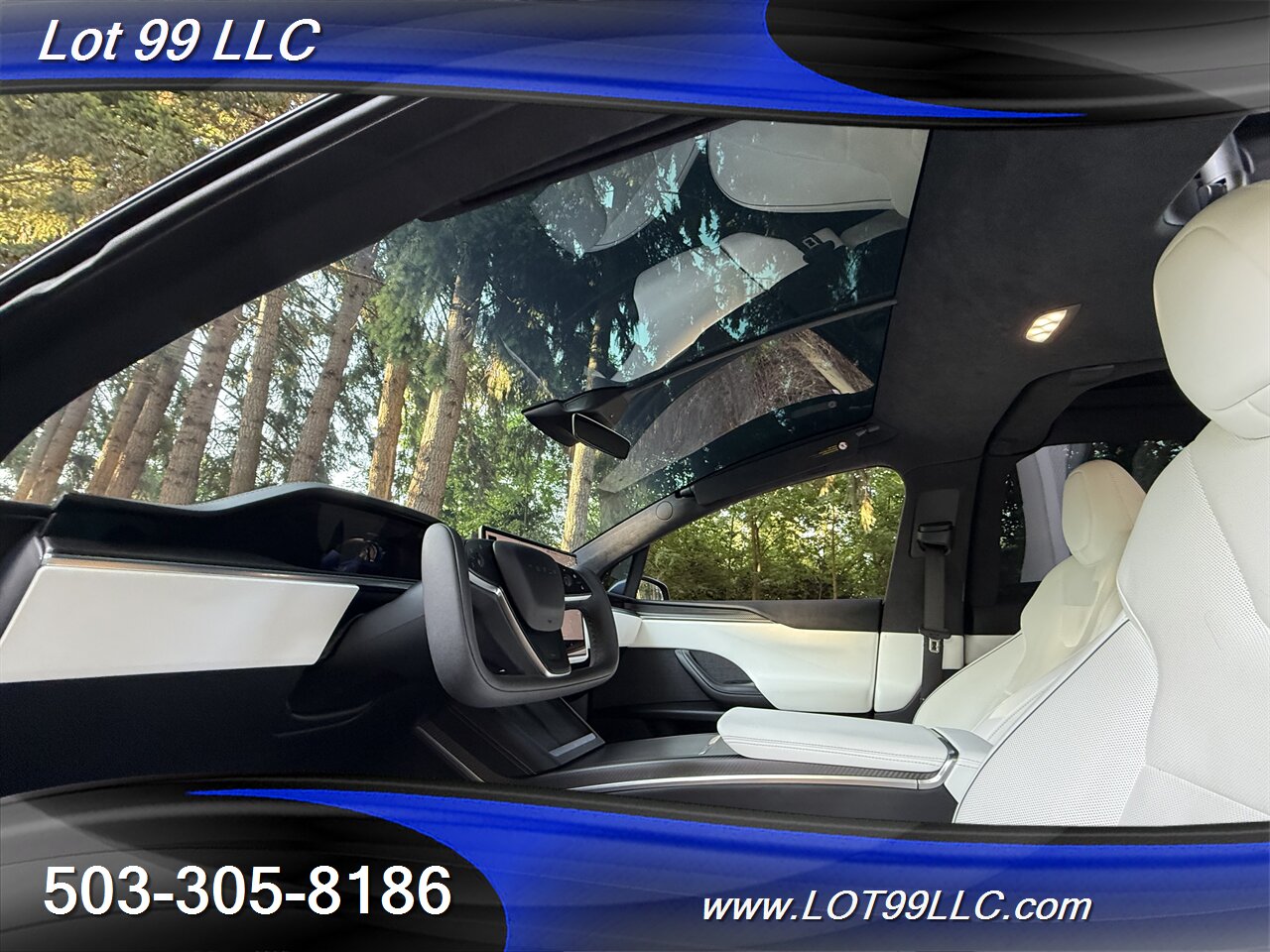 2022 Tesla Model X Plaid Full Matte PPF 1020hp AWD 1-Owner *Full Matte PPF* 6 Passenger Self Driving - Photo 27 - Milwaukie, OR 97267