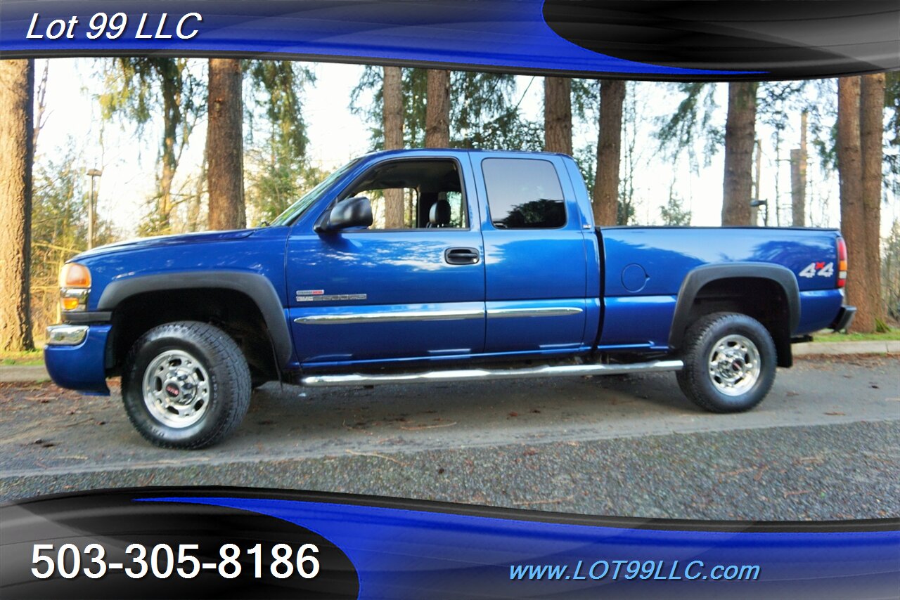 2004 GMC Sierra 2500 SLT 4dr Extended Cab 4x4 124k 6.6L DURAMAX NO RUST   - Photo 5 - Milwaukie, OR 97267