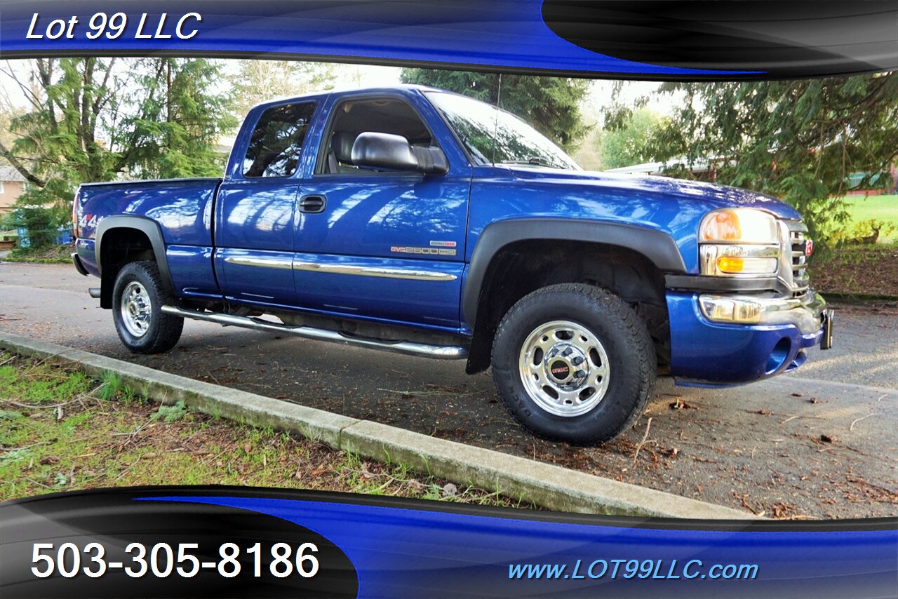 2004 GMC Sierra 2500 SLT 4dr Extended Cab 4x4 124k 6.6L DURAMAX NO RUST   - Photo 7 - Milwaukie, OR 97267