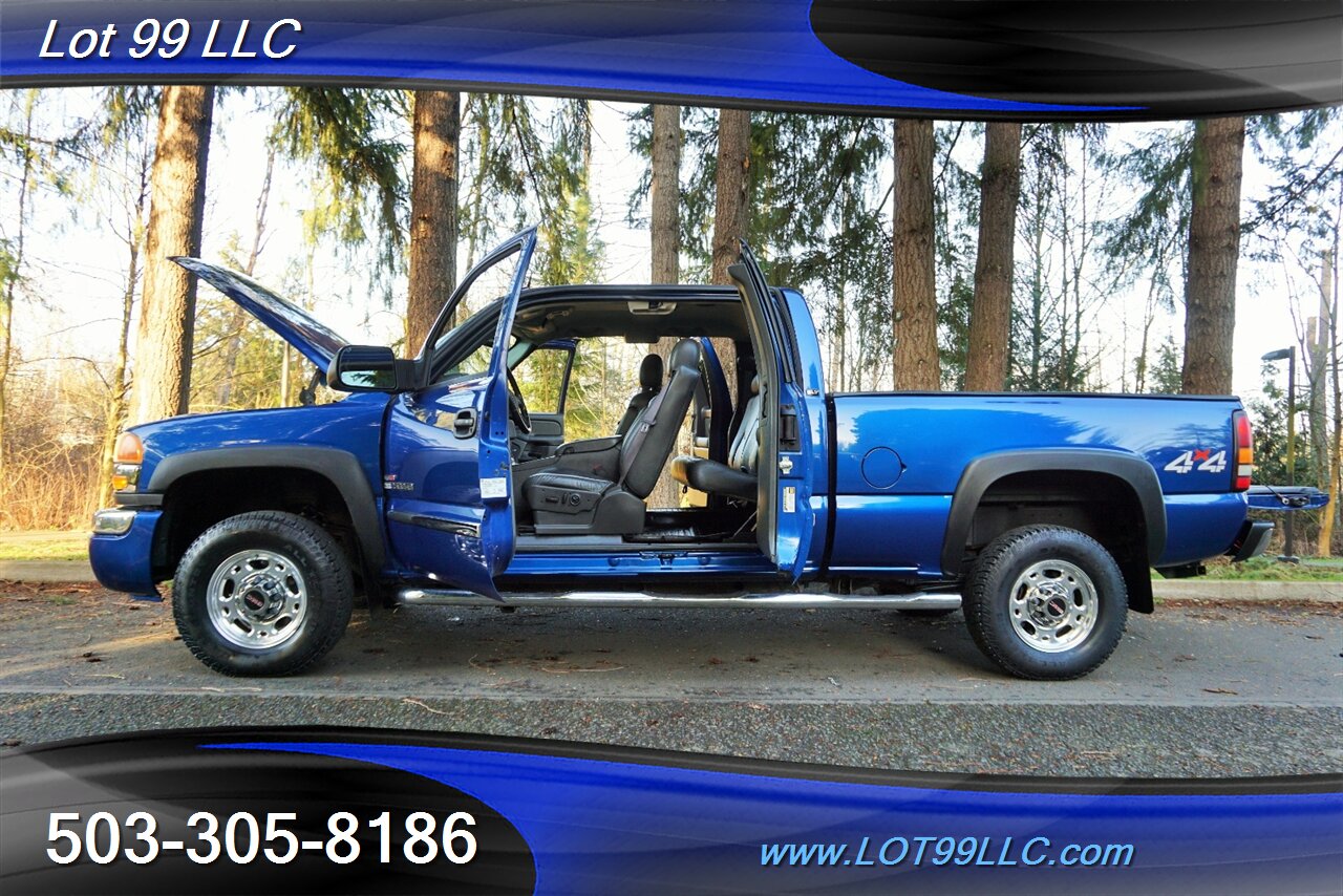 2004 GMC Sierra 2500 SLT 4dr Extended Cab 4x4 124k 6.6L DURAMAX NO RUST   - Photo 25 - Milwaukie, OR 97267