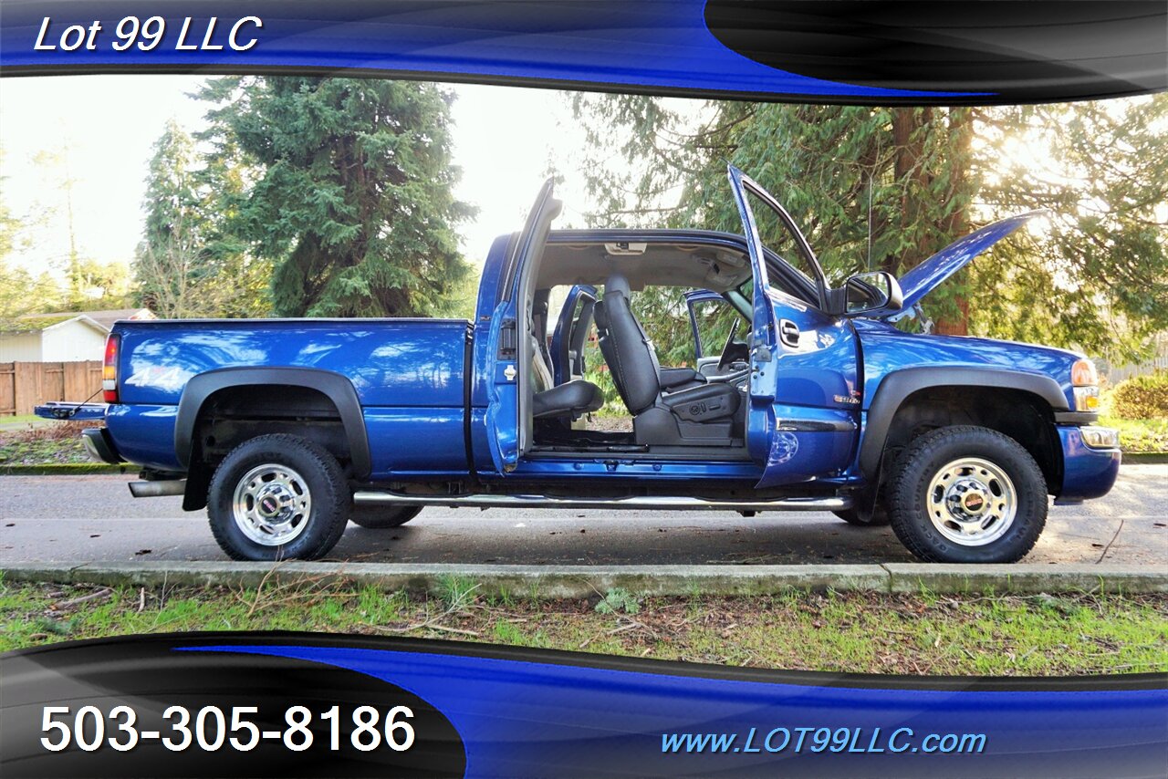 2004 GMC Sierra 2500 SLT 4dr Extended Cab 4x4 124k 6.6L DURAMAX NO RUST   - Photo 27 - Milwaukie, OR 97267