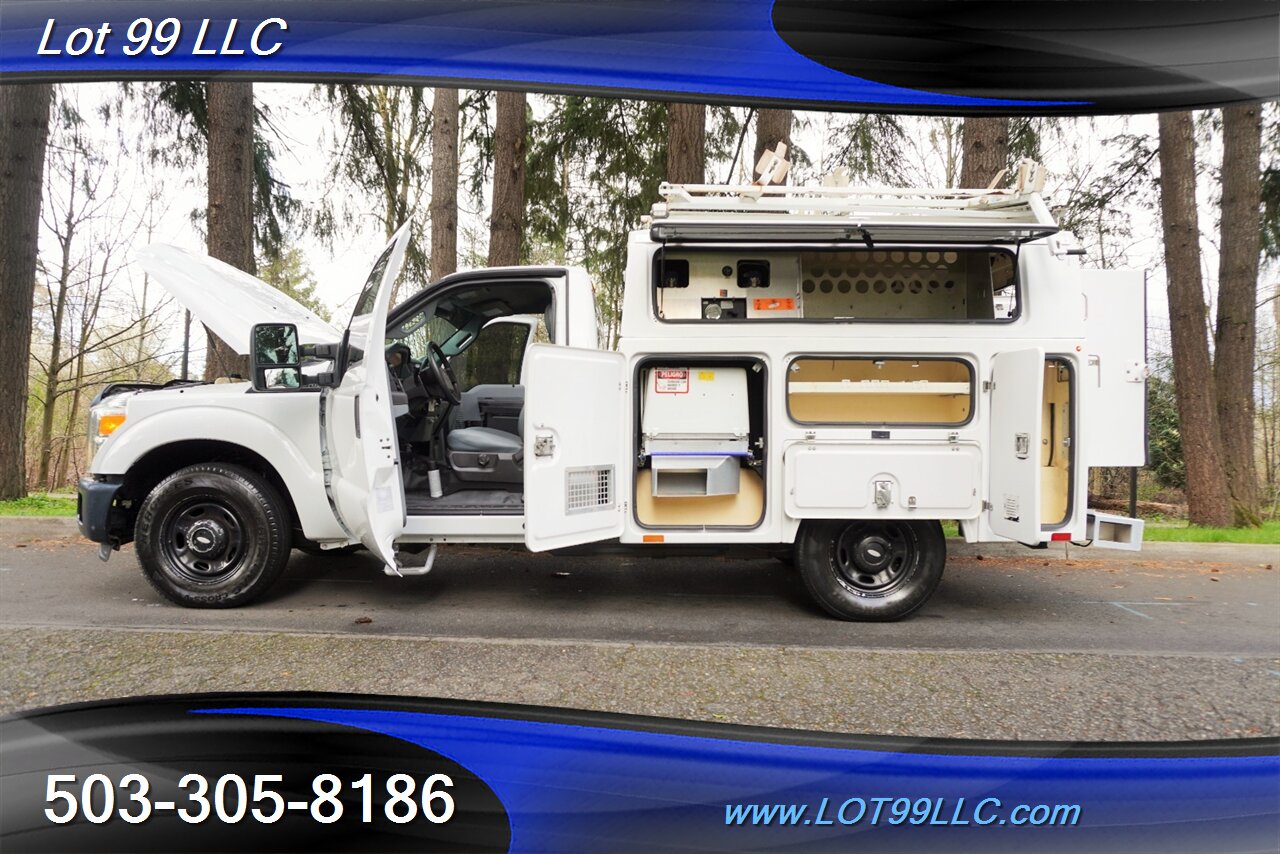 2013 Ford F-350 Super Duty XL Single Cab V8 6.2L Auto 44K SERVICE BED 8X6  Compartment Drawers External Tool Storage Generator - Photo 32 - Milwaukie, OR 97267