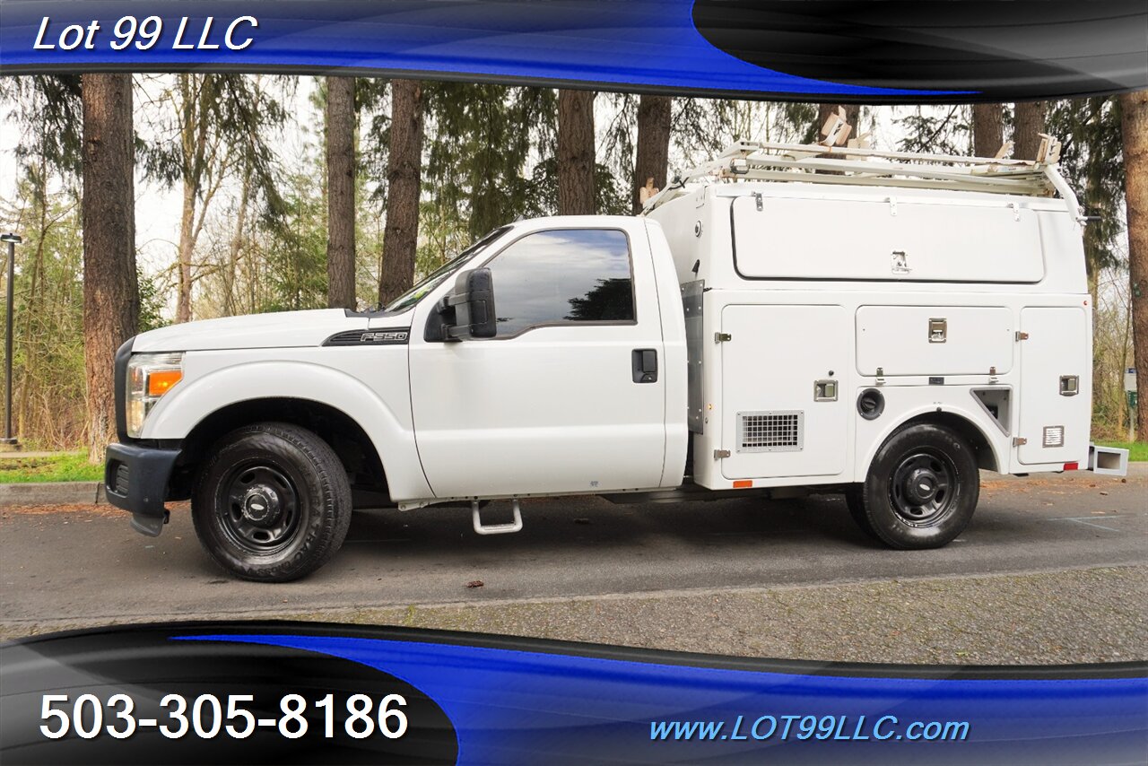 2013 Ford F-350 Super Duty XL Single Cab V8 6.2L Auto 44K SERVICE BED 8X6  Compartment Drawers External Tool Storage Generator - Photo 9 - Milwaukie, OR 97267