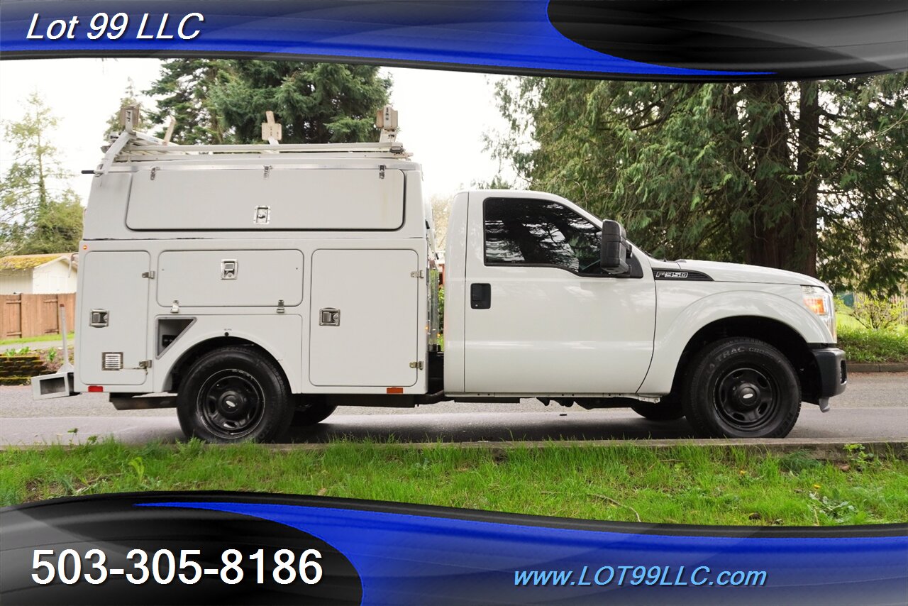 2013 Ford F-350 Super Duty XL Single Cab V8 6.2L Auto 44K SERVICE BED 8X6  Compartment Drawers External Tool Storage Generator - Photo 12 - Milwaukie, OR 97267