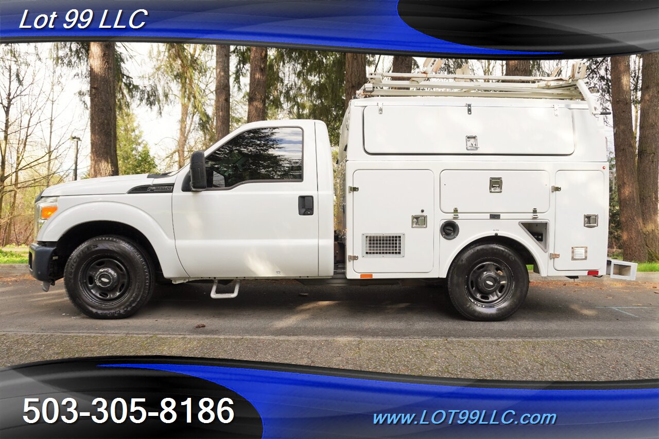 2013 Ford F-350 Super Duty XL Single Cab V8 6.2L Auto 44K SERVICE BED 8X6  Compartment Drawers External Tool Storage Generator - Photo 1 - Milwaukie, OR 97267