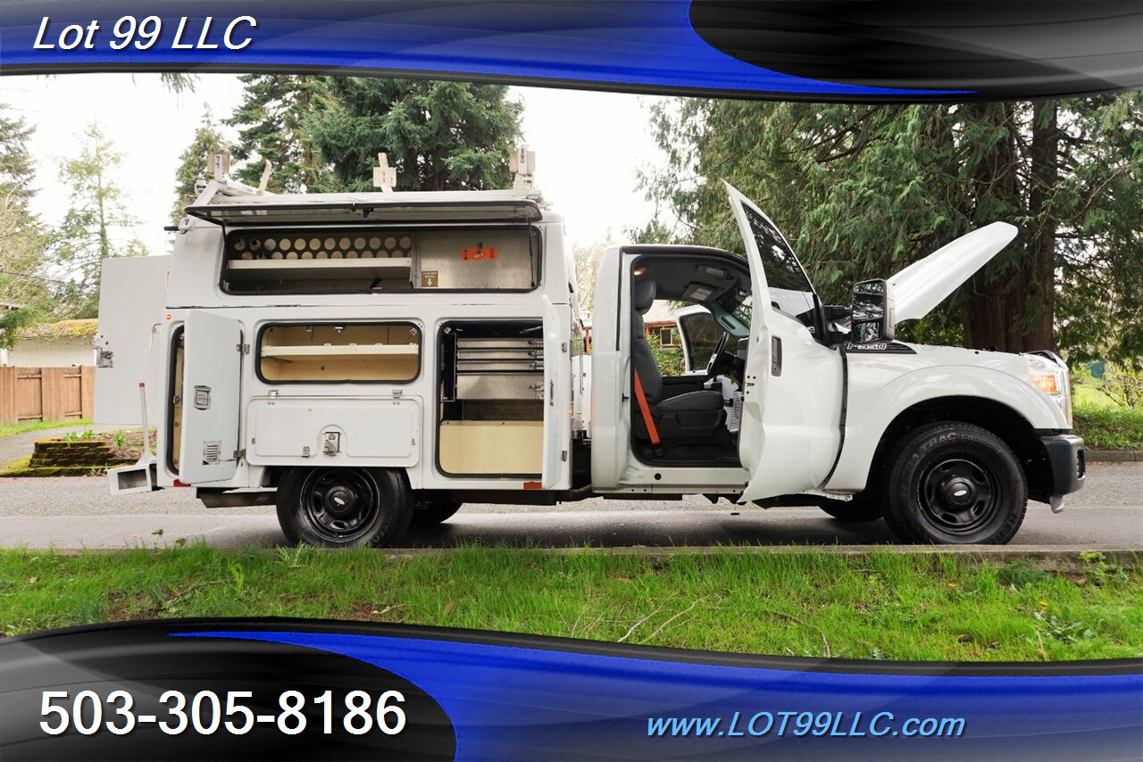 2013 Ford F-350 Super Duty XL Single Cab V8 6.2L Auto 44K SERVICE BED 8X6  Compartment Drawers External Tool Storage Generator - Photo 34 - Milwaukie, OR 97267