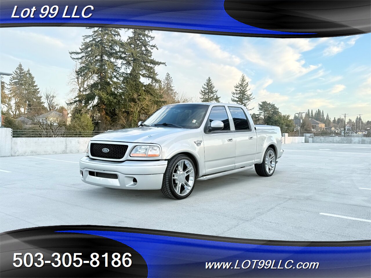 2003 Ford F-150 Harley-Davidson 5.4L Supercharged V8 380hp 450ft.  Super Crew Tonneau Cover - Photo 2 - Milwaukie, OR 97267