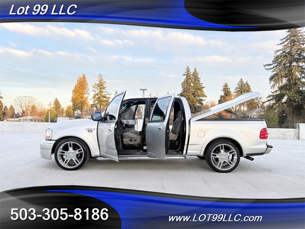 2003 Ford F-150 Harley-Davidson 5.4L Supercharged V8 380hp 450ft.  Super Crew Tonneau Cover - Photo 19 - Milwaukie, OR 97267