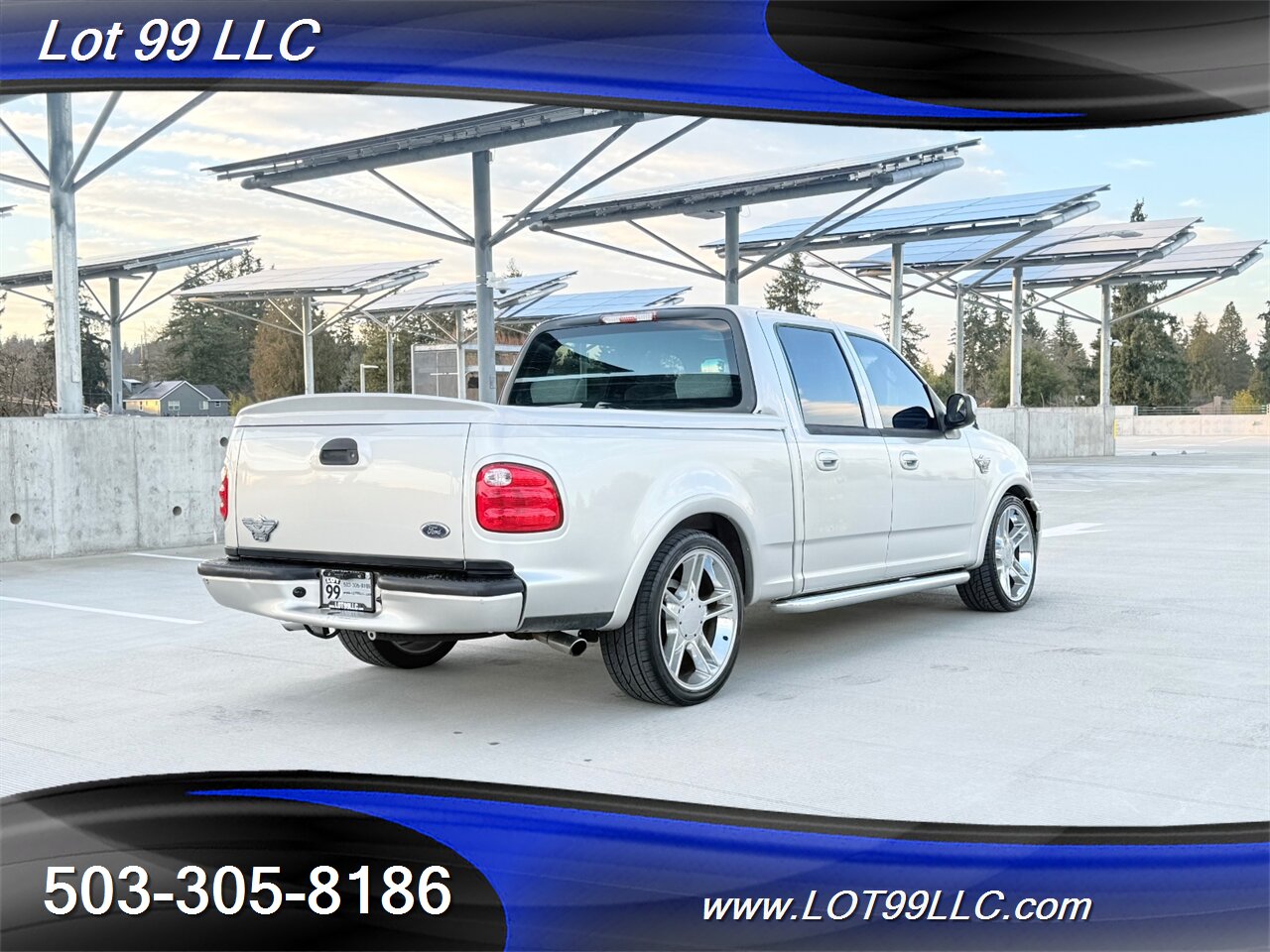 2003 Ford F-150 Harley-Davidson 5.4L Supercharged V8 380hp 450ft.  Super Crew Tonneau Cover - Photo 8 - Milwaukie, OR 97267