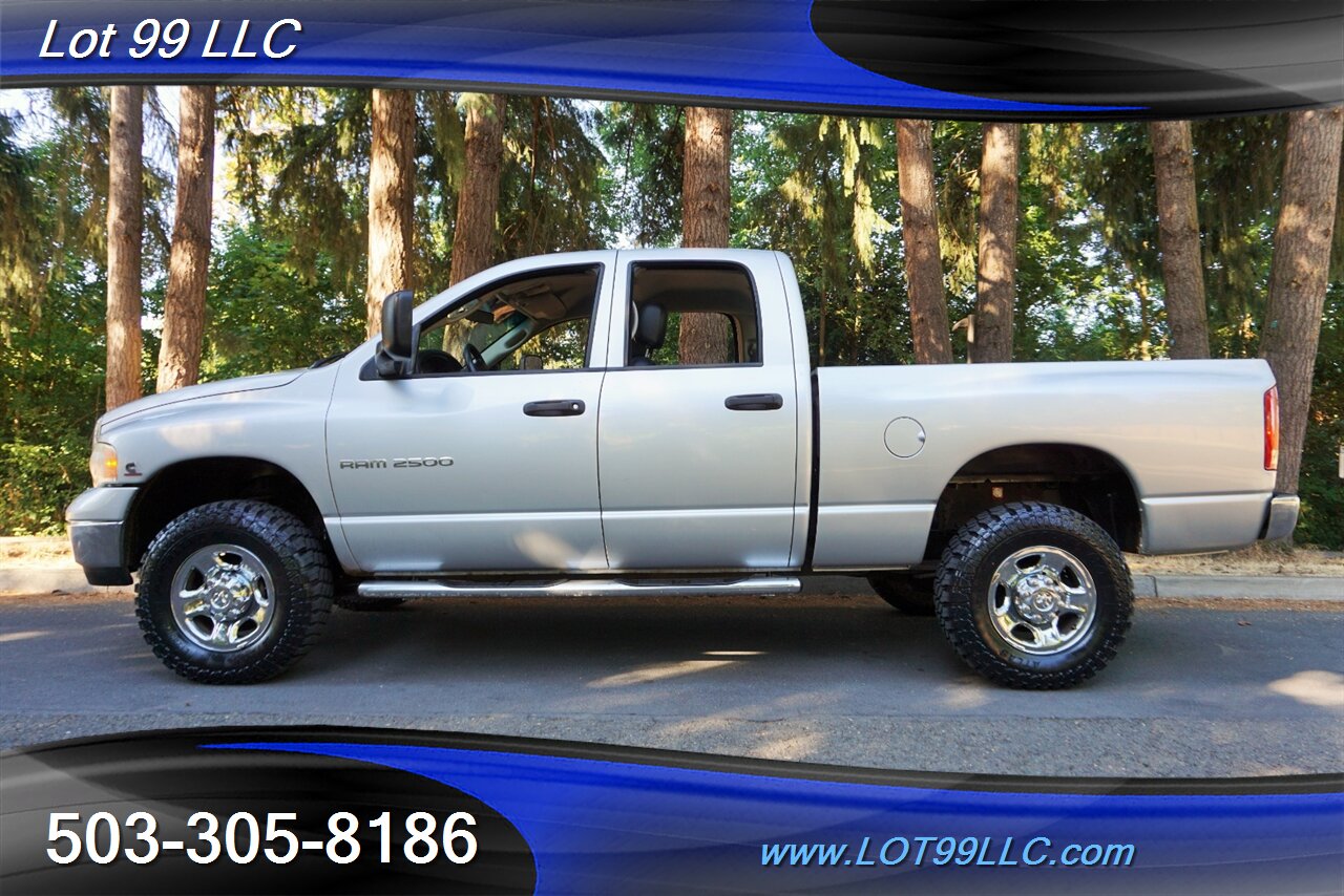 2004 Dodge Ram 2500 Laramie 4X4 5.9L Cummins Heated Leather NEW TIRES   - Photo 1 - Milwaukie, OR 97267