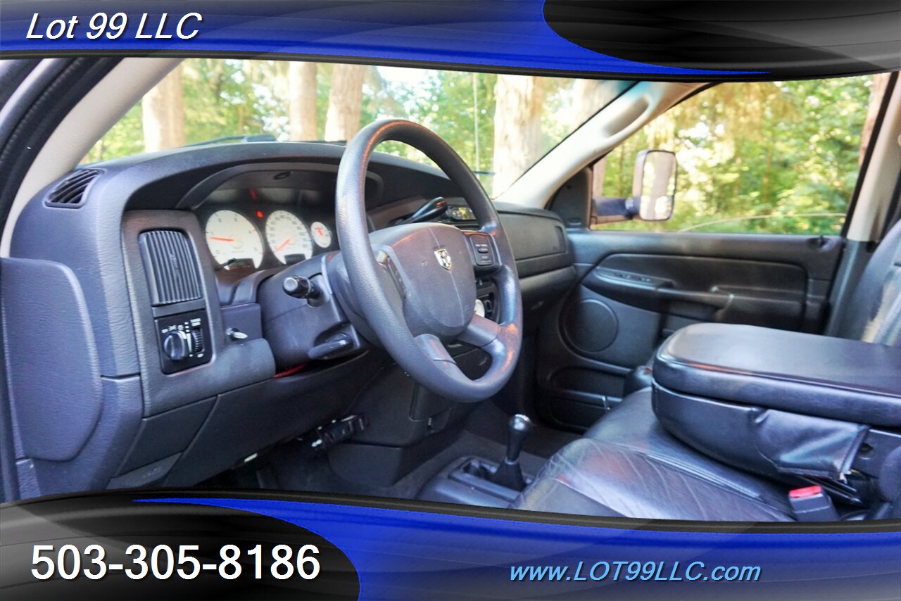 2004 Dodge Ram 2500 Laramie 4X4 5.9L Cummins Heated Leather NEW TIRES   - Photo 12 - Milwaukie, OR 97267