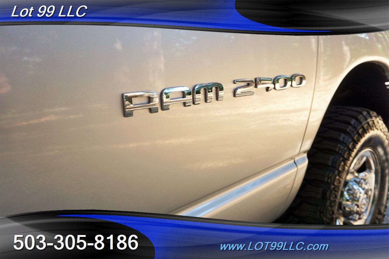 2004 Dodge Ram 2500 Laramie 4X4 5.9L Cummins Heated Leather NEW TIRES   - Photo 33 - Milwaukie, OR 97267