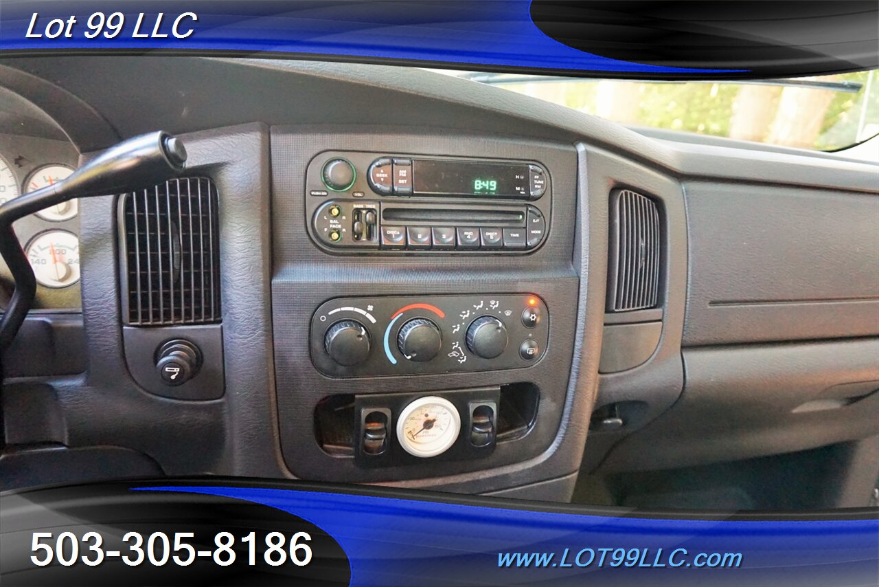 2004 Dodge Ram 2500 Laramie 4X4 5.9L Cummins Heated Leather NEW TIRES   - Photo 20 - Milwaukie, OR 97267