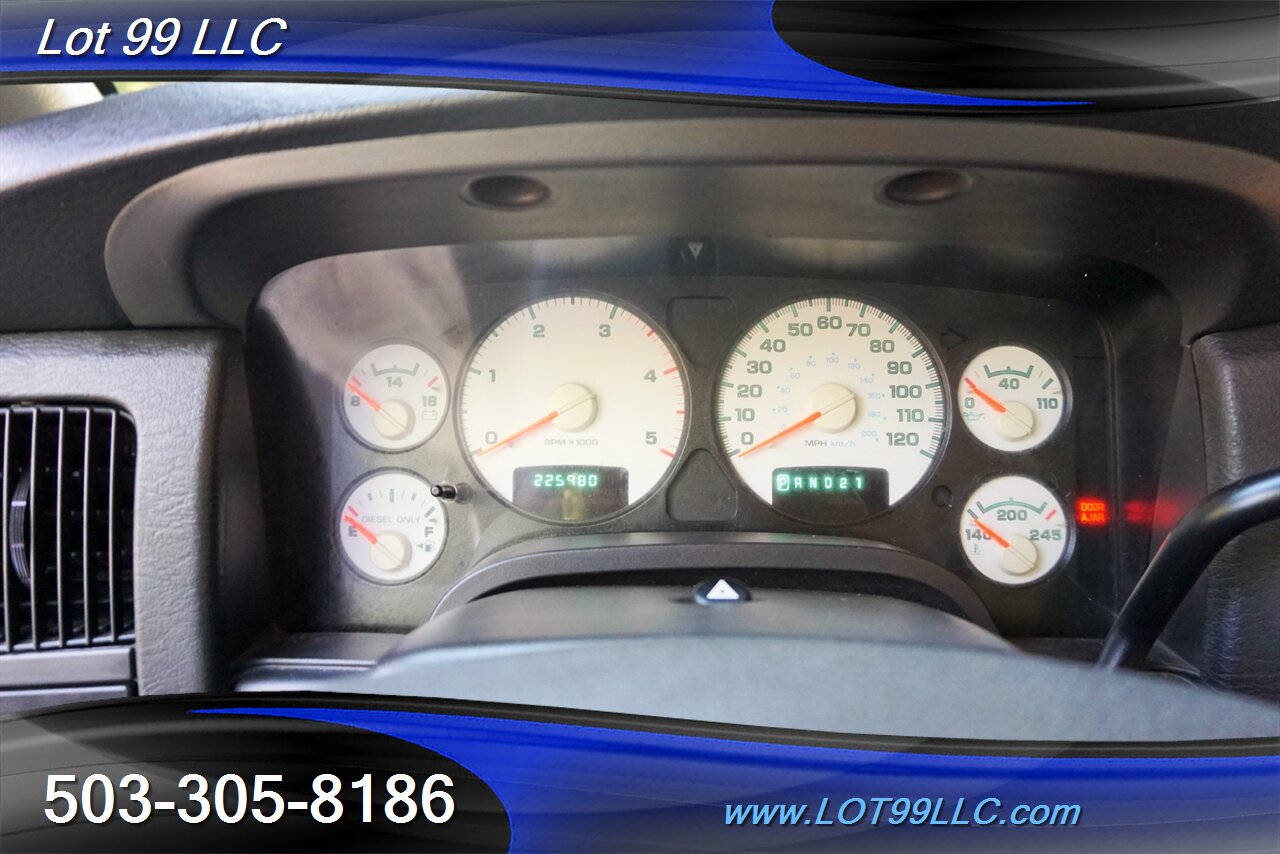 2004 Dodge Ram 2500 Laramie 4X4 5.9L Cummins Heated Leather NEW TIRES   - Photo 24 - Milwaukie, OR 97267