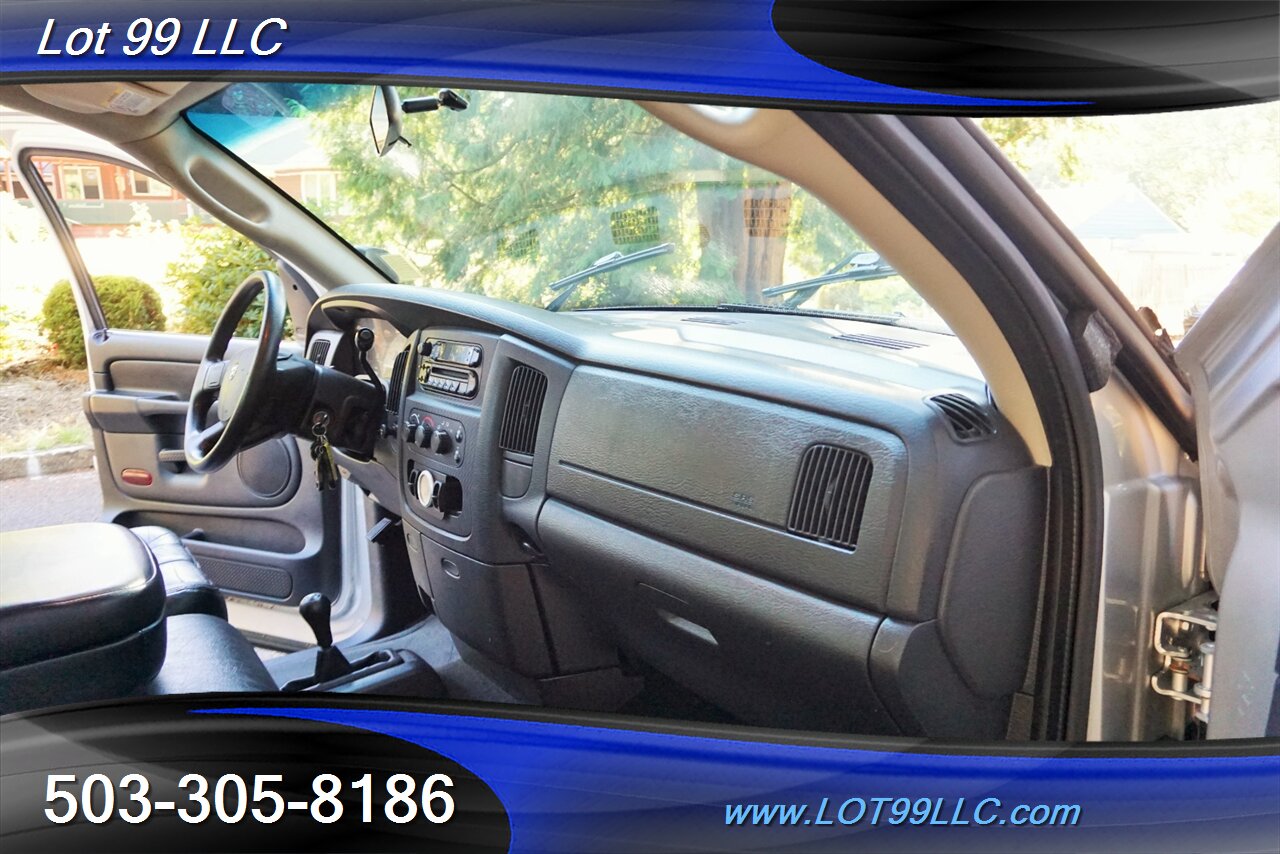 2004 Dodge Ram 2500 Laramie 4X4 5.9L Cummins Heated Leather NEW TIRES   - Photo 17 - Milwaukie, OR 97267