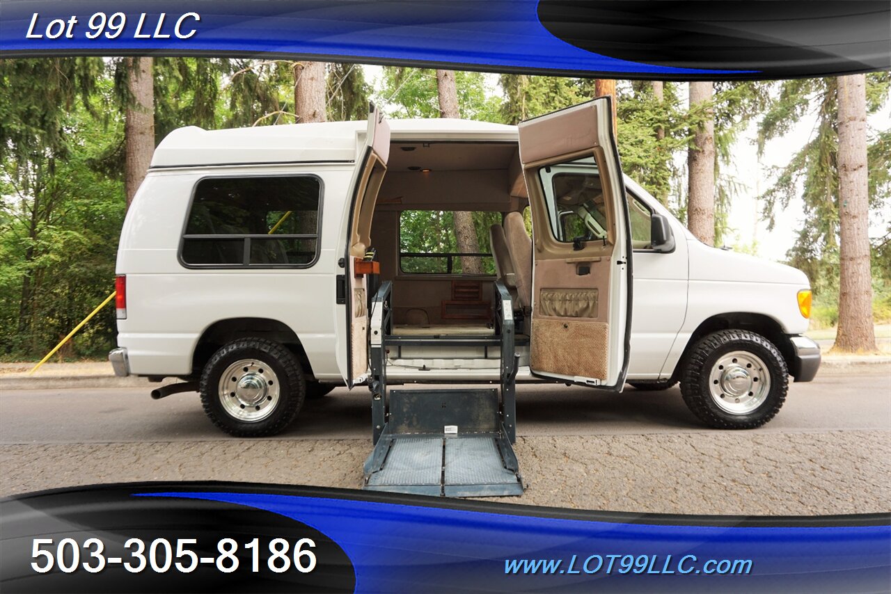 2006 Ford E-Series Chassis E350 Econoline 66K WheelChair HIGH ROOF Power Ramp - Photo 13 - Milwaukie, OR 97267