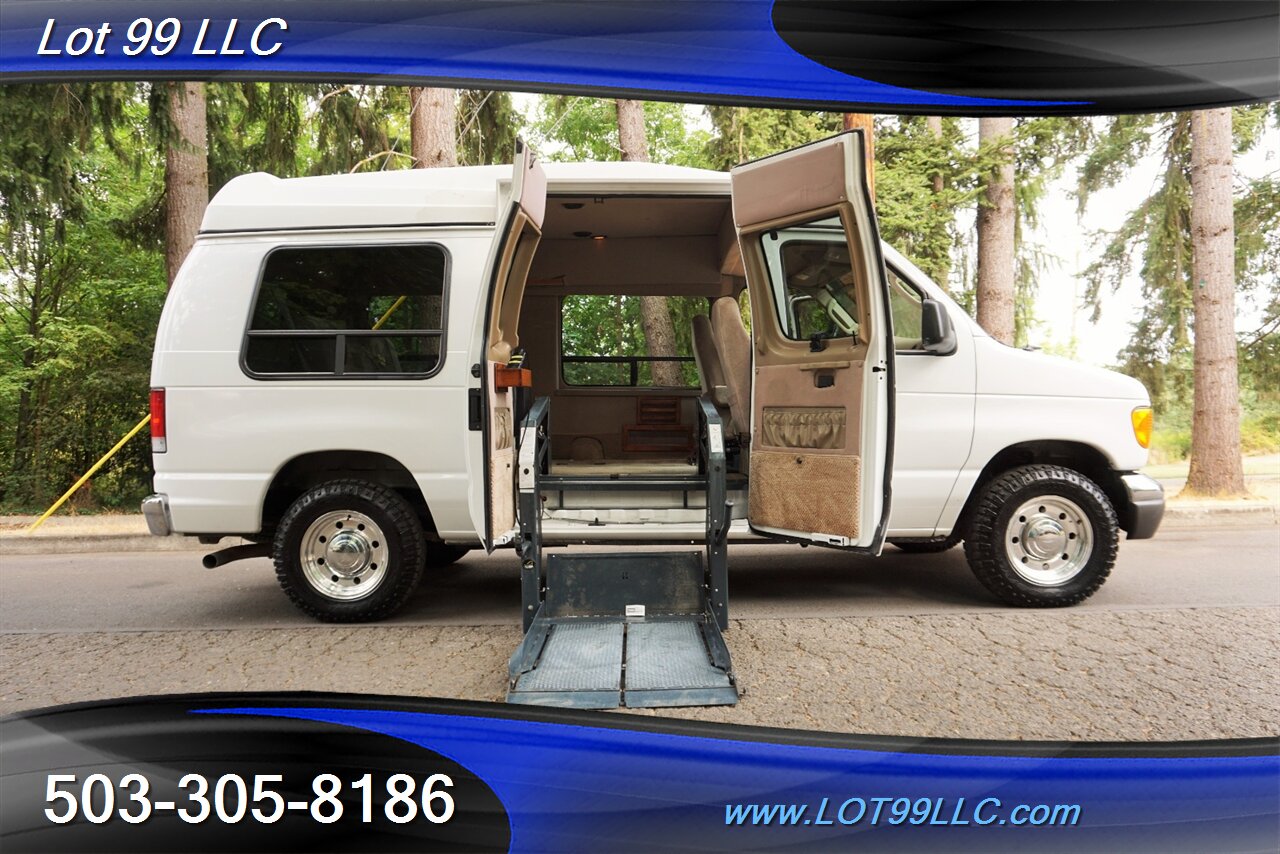2006 Ford E-Series Chassis E350 Econoline 66K WheelChair HIGH ROOF Power Ramp - Photo 14 - Milwaukie, OR 97267