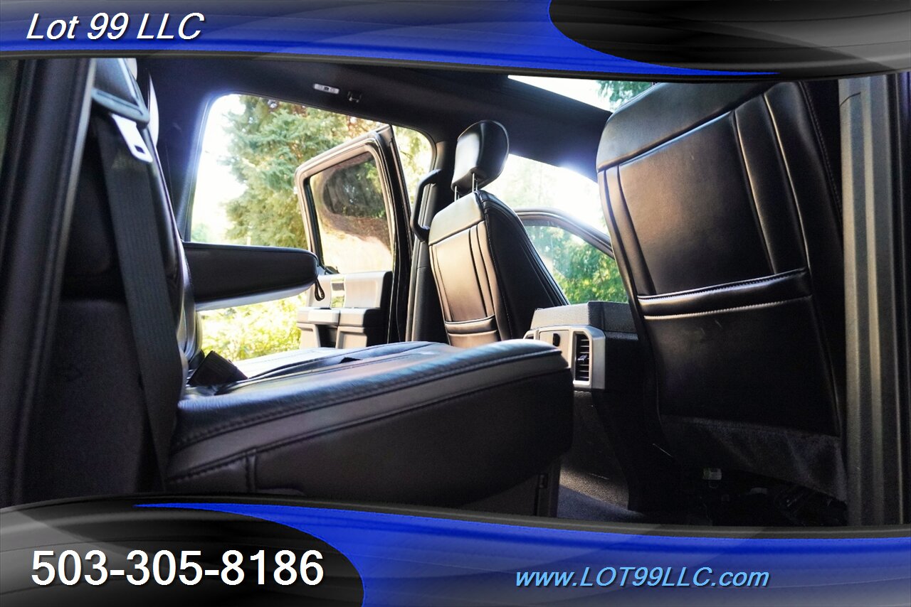 2021 Ford F-350 Platinum 4X4 6.7L POWER STROKE Heated AC Leather Seats Pano Roof LIFTED 22 Wheels New 40 Tires - Photo 19 - Milwaukie, OR 97267