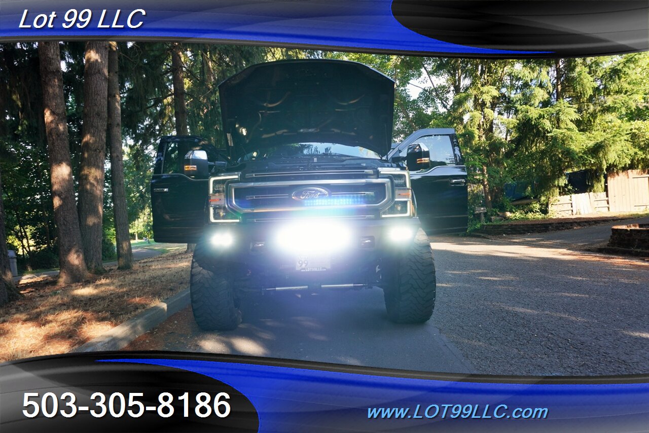 2021 Ford F-350 Platinum 4X4 6.7L POWER STROKE Heated AC Leather Seats Pano Roof LIFTED 22 Wheels New 40 Tires - Photo 33 - Milwaukie, OR 97267