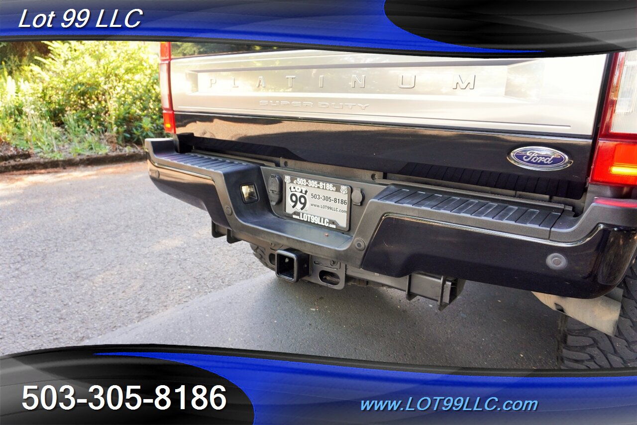 2021 Ford F-350 Platinum 4X4 6.7L POWER STROKE Heated AC Leather Seats Pano Roof LIFTED 22 Wheels New 40 Tires - Photo 37 - Milwaukie, OR 97267