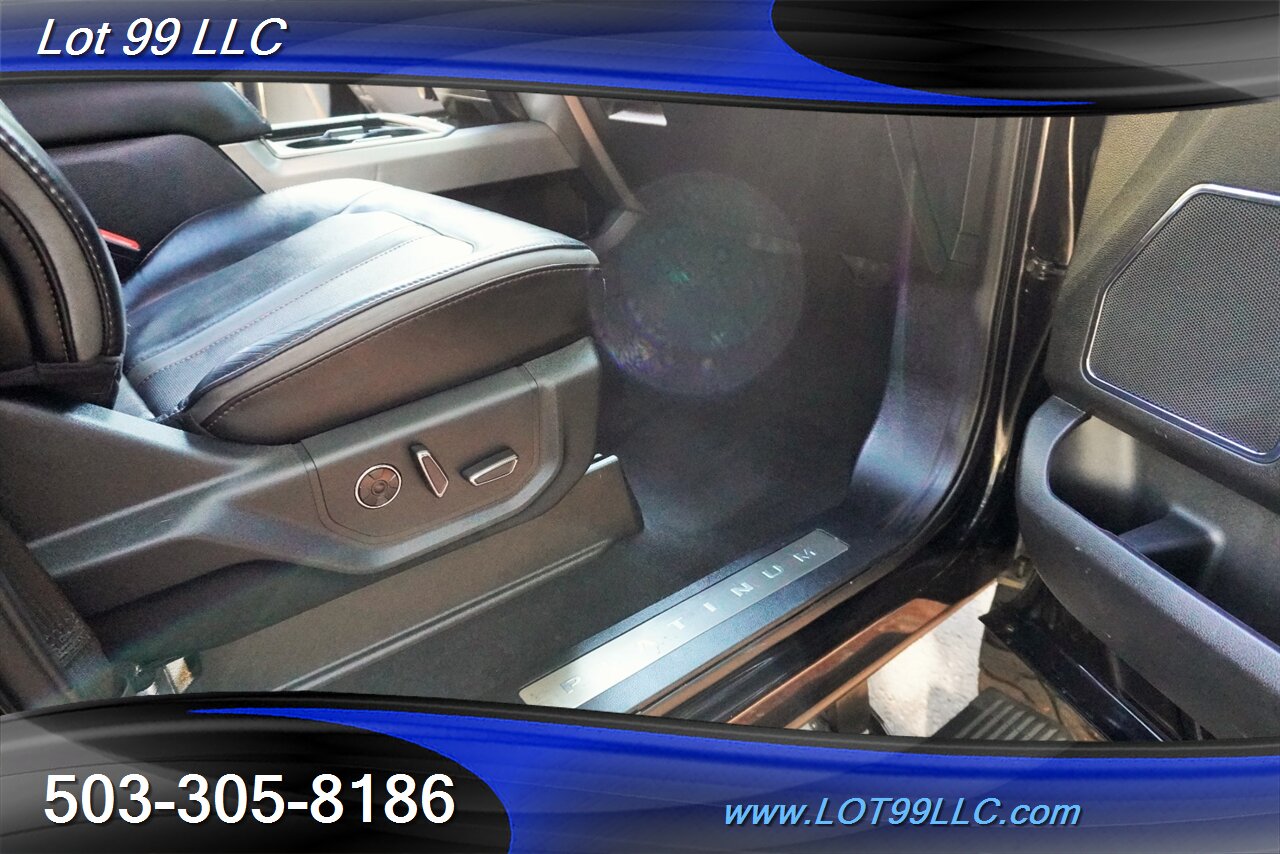 2021 Ford F-350 Platinum 4X4 6.7L POWER STROKE Heated AC Leather Seats Pano Roof LIFTED 22 Wheels New 40 Tires - Photo 40 - Milwaukie, OR 97267