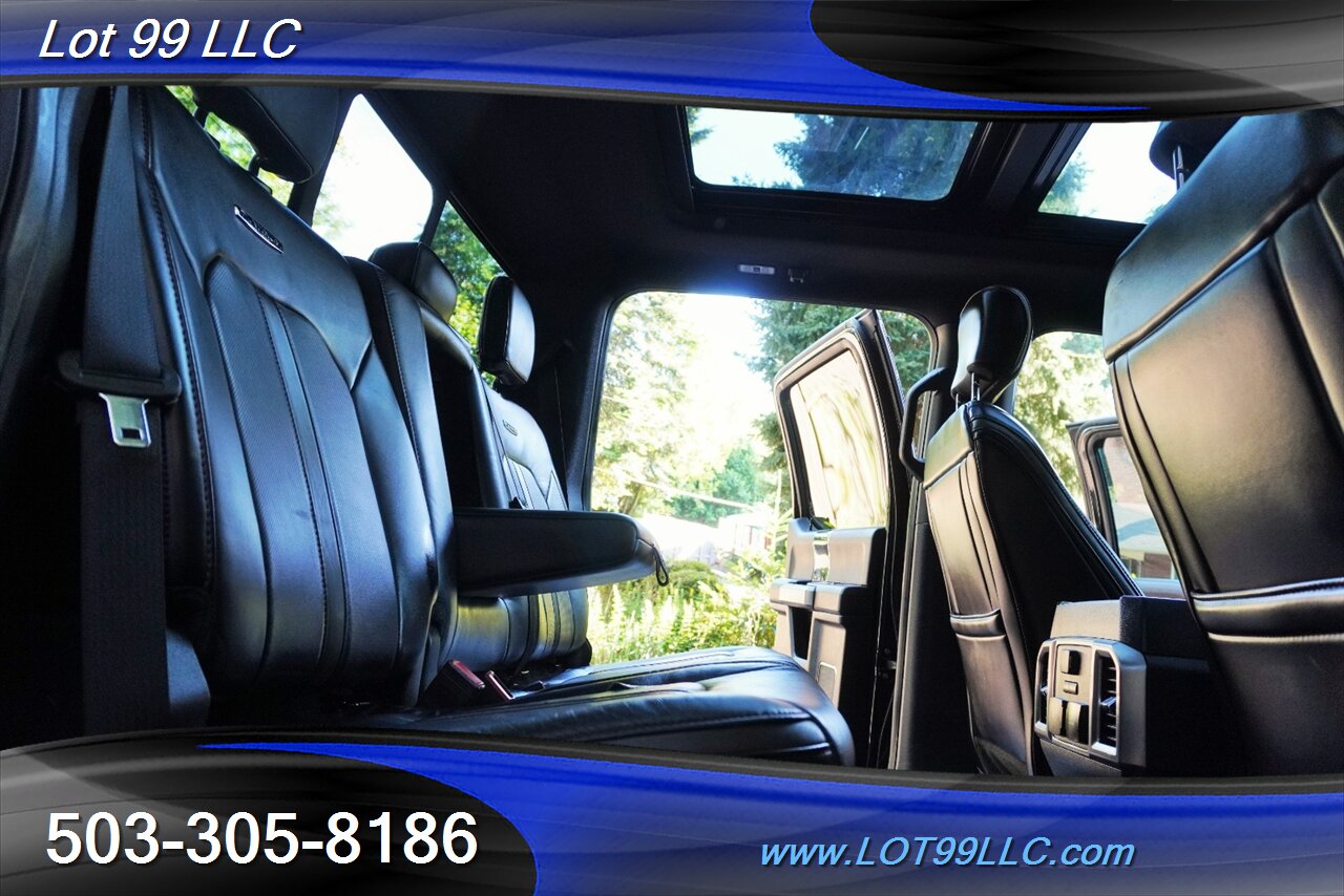 2021 Ford F-350 Platinum 4X4 6.7L POWER STROKE Heated AC Leather Seats Pano Roof LIFTED 22 Wheels New 40 Tires - Photo 18 - Milwaukie, OR 97267