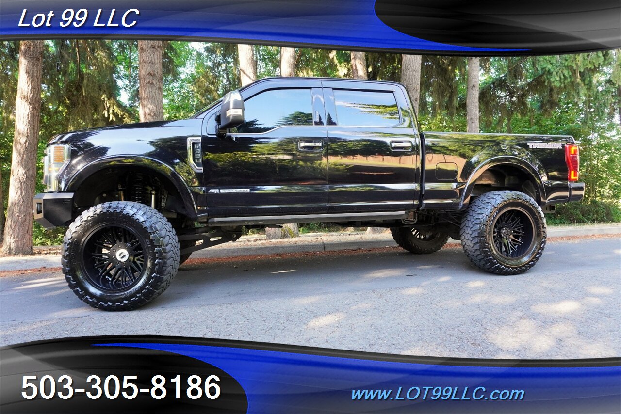 2021 Ford F-350 Platinum 4X4 6.7L POWER STROKE Heated AC Leather Seats Pano Roof LIFTED 22 Wheels New 40 Tires - Photo 5 - Milwaukie, OR 97267
