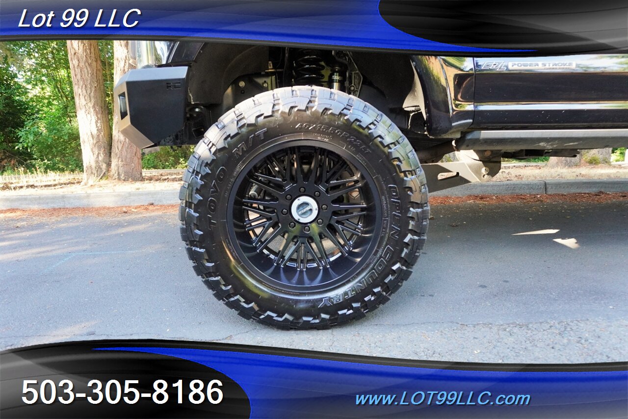 2021 Ford F-350 Platinum 4X4 6.7L POWER STROKE Heated AC Leather Seats Pano Roof LIFTED 22 Wheels New 40 Tires - Photo 4 - Milwaukie, OR 97267