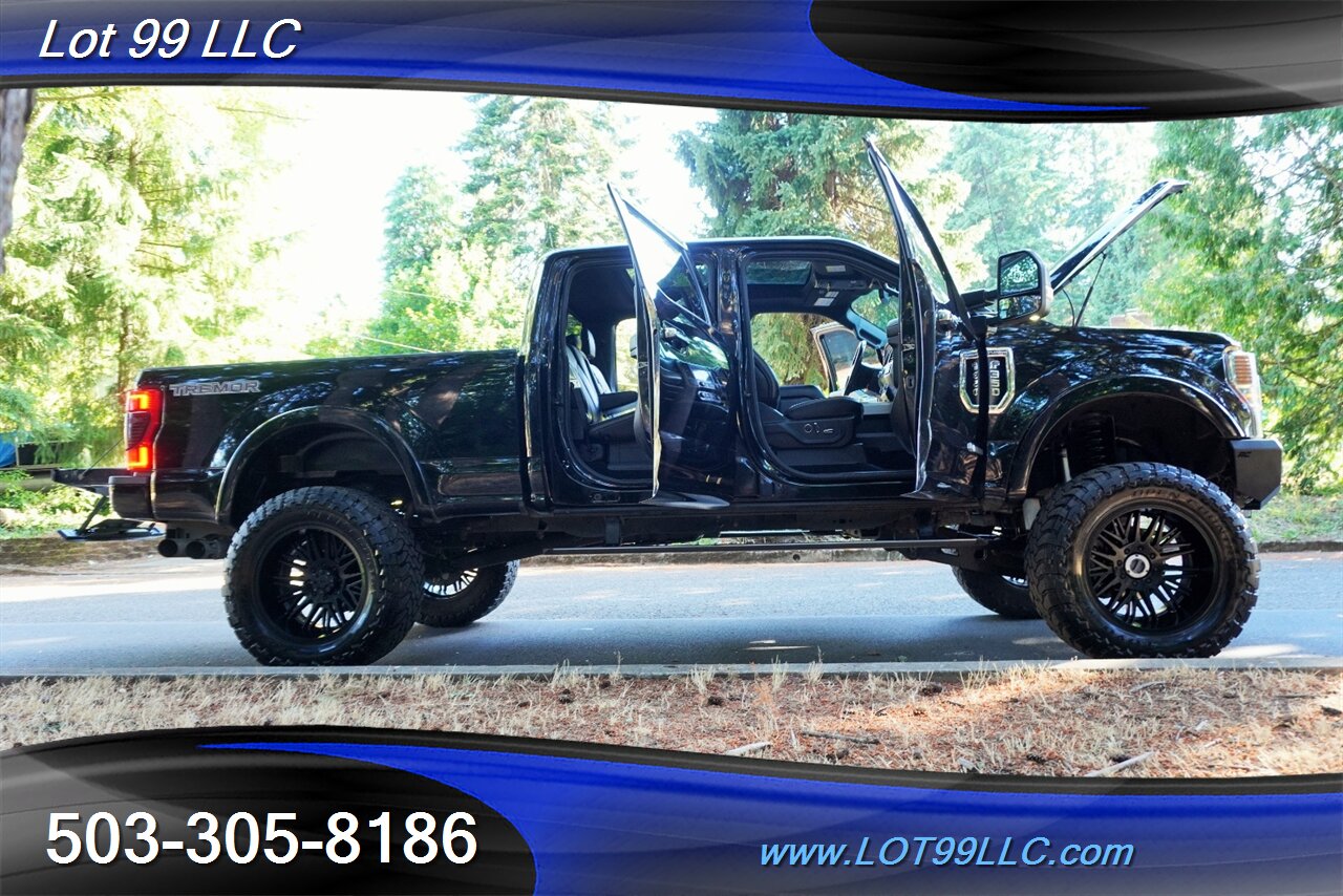 2021 Ford F-350 Platinum 4X4 6.7L POWER STROKE Heated AC Leather Seats Pano Roof LIFTED 22 Wheels New 40 Tires - Photo 34 - Milwaukie, OR 97267