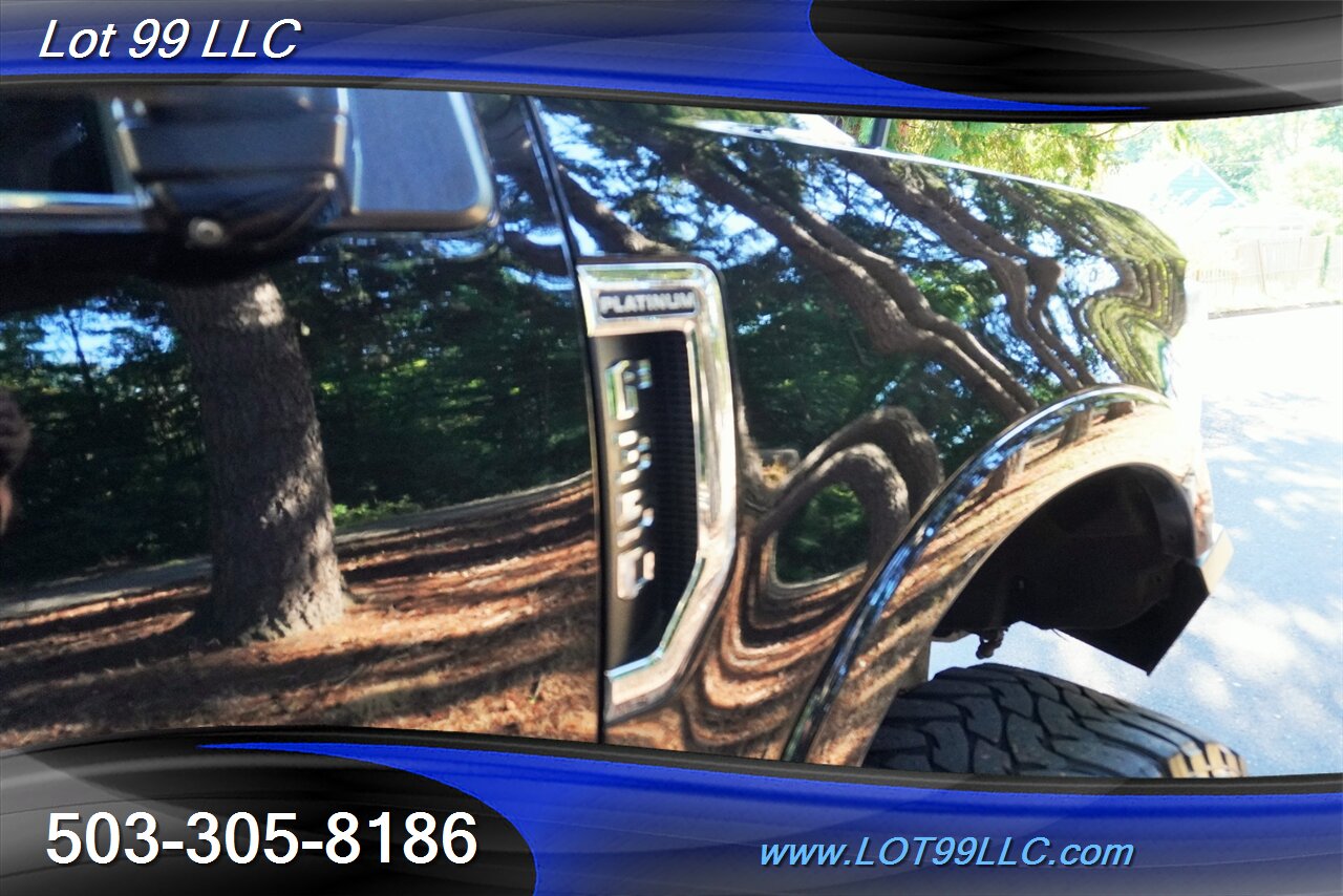 2021 Ford F-350 Platinum 4X4 6.7L POWER STROKE Heated AC Leather Seats Pano Roof LIFTED 22 Wheels New 40 Tires - Photo 43 - Milwaukie, OR 97267