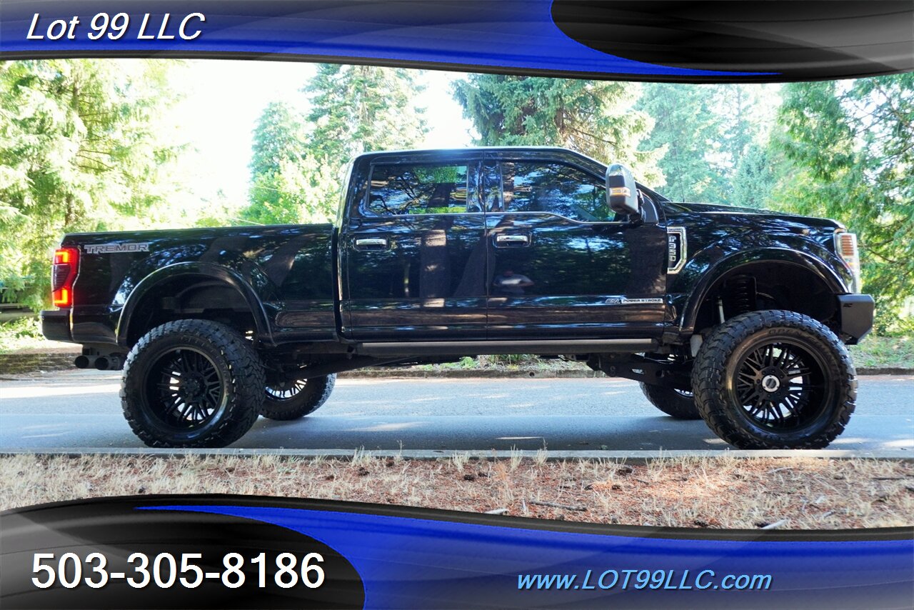 2021 Ford F-350 Platinum 4X4 6.7L POWER STROKE Heated AC Leather Seats Pano Roof LIFTED 22 Wheels New 40 Tires - Photo 8 - Milwaukie, OR 97267
