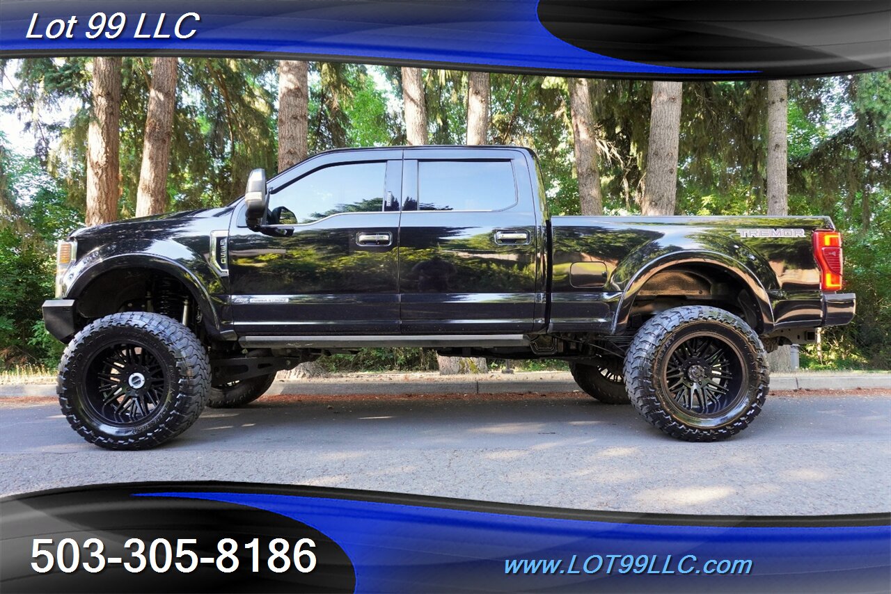 2021 Ford F-350 Platinum 4X4 6.7L POWER STROKE Heated AC Leather Seats Pano Roof LIFTED 22 Wheels New 40 Tires - Photo 1 - Milwaukie, OR 97267