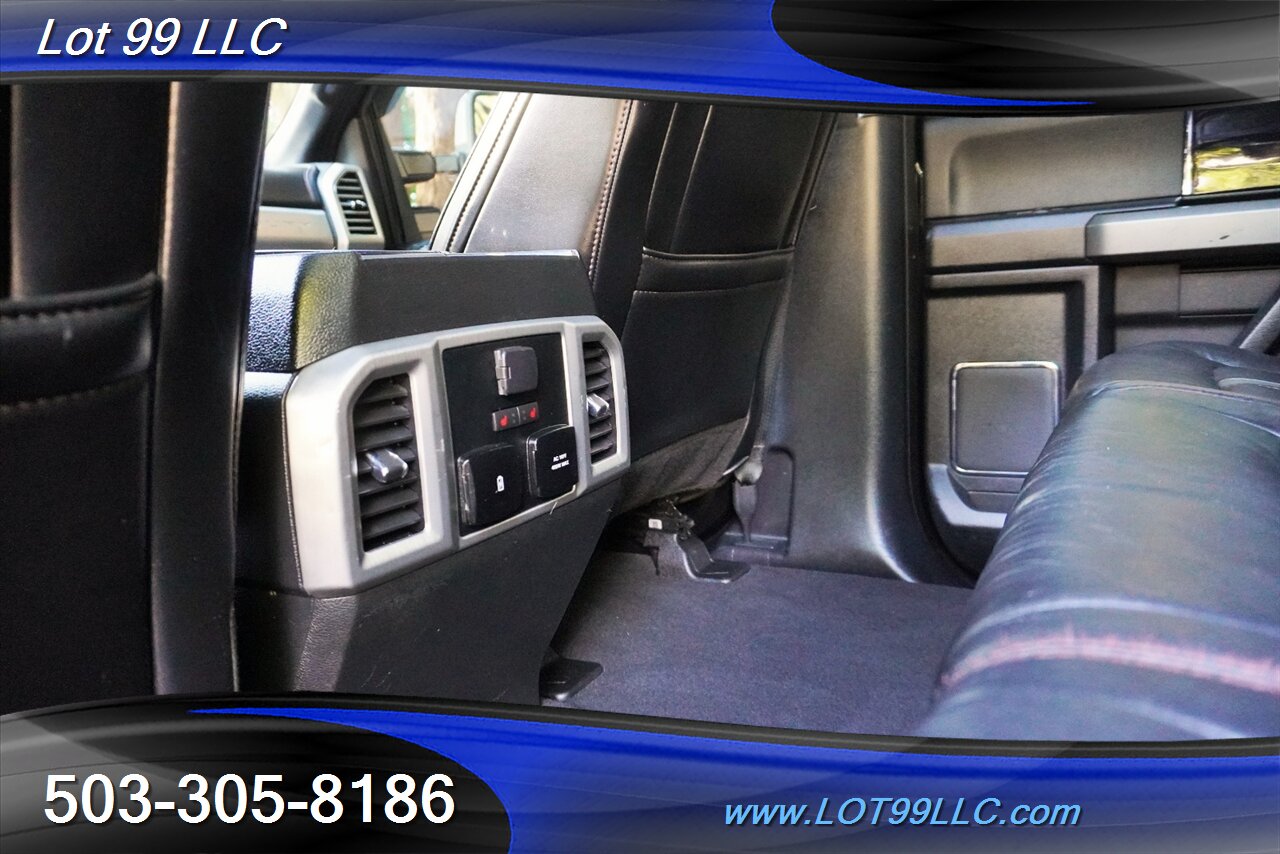2021 Ford F-350 Platinum 4X4 6.7L POWER STROKE Heated AC Leather Seats Pano Roof LIFTED 22 Wheels New 40 Tires - Photo 15 - Milwaukie, OR 97267