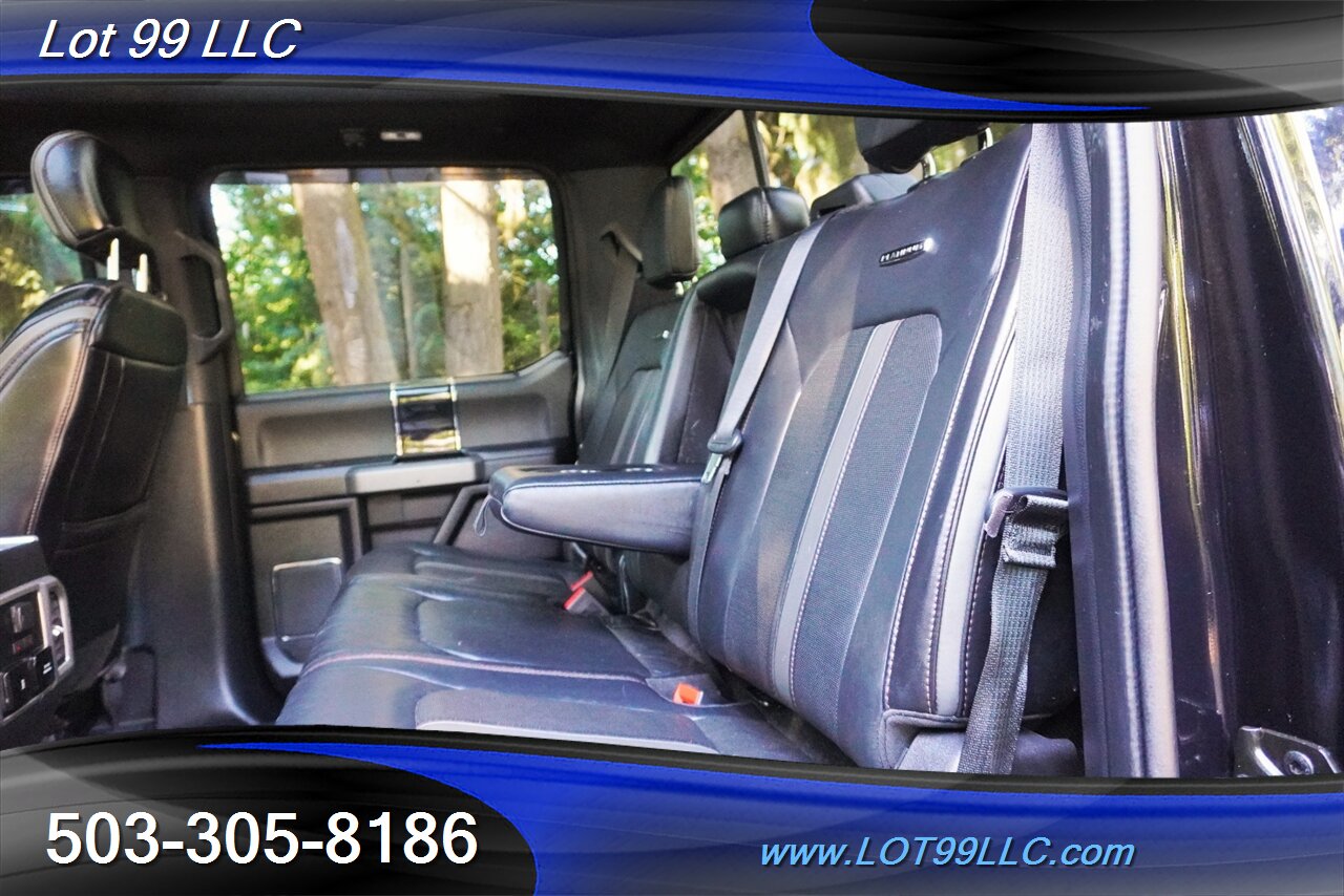 2021 Ford F-350 Platinum 4X4 6.7L POWER STROKE Heated AC Leather Seats Pano Roof LIFTED 22 Wheels New 40 Tires - Photo 14 - Milwaukie, OR 97267