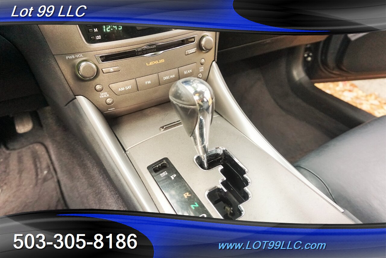 2009 Lexus IS 250 Sedan Only 110k Heated Leather Seats Moon Roof   - Photo 23 - Milwaukie, OR 97267