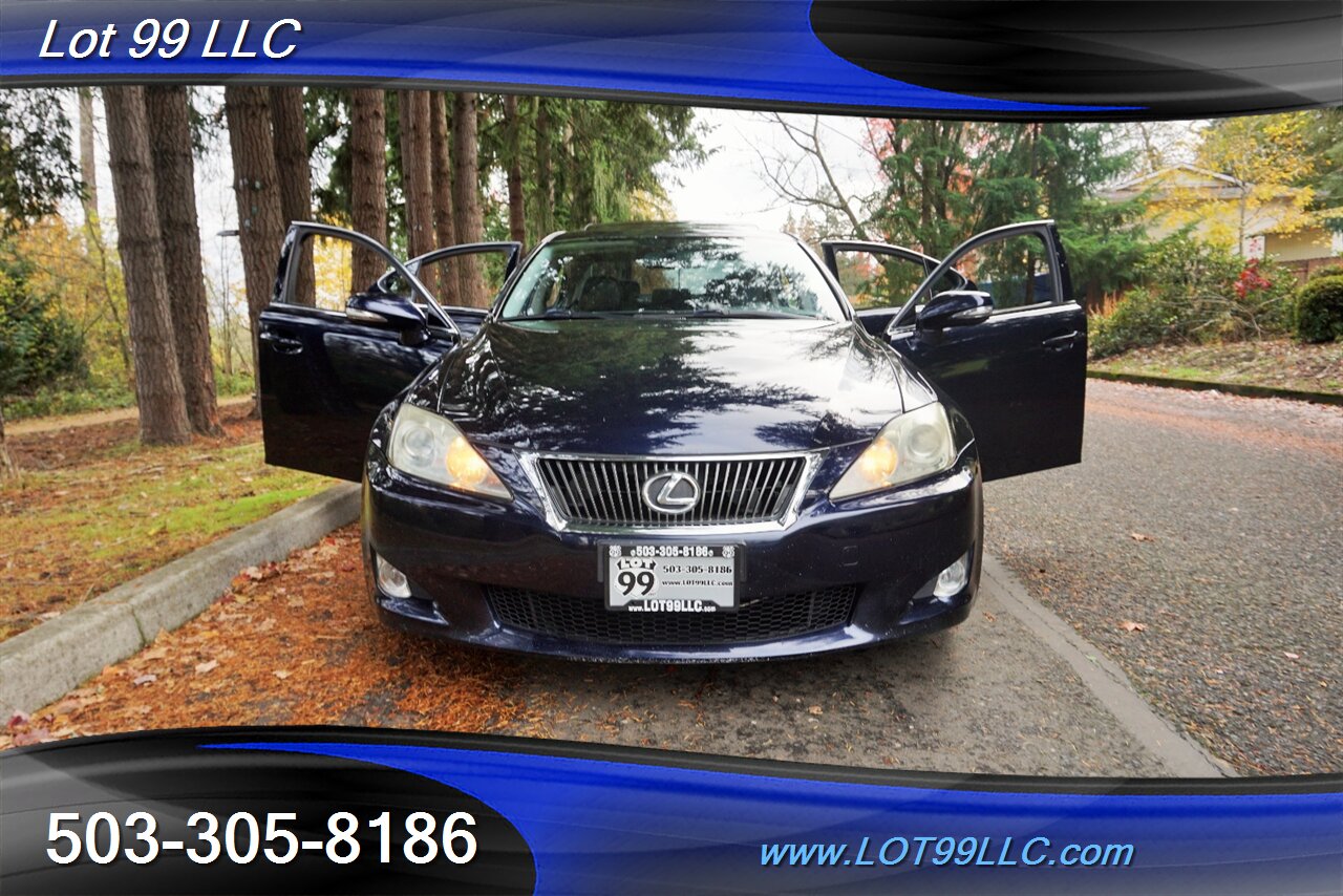 2009 Lexus IS 250 Sedan Only 110k Heated Leather Seats Moon Roof   - Photo 26 - Milwaukie, OR 97267