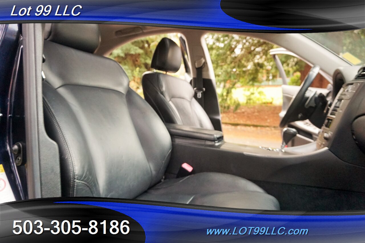 2009 Lexus IS 250 Sedan Only 110k Heated Leather Seats Moon Roof   - Photo 19 - Milwaukie, OR 97267